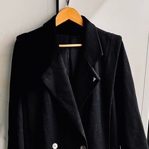 Like New Women’s Black Wool Winter Coat